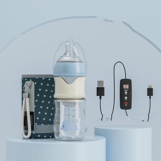 Valbestendige fles met constante temperatuur en snelle spoeling