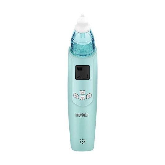 Baby inhaleert snot elektronisch