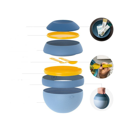 Sferische lunchbox vershoudbox lunchbox