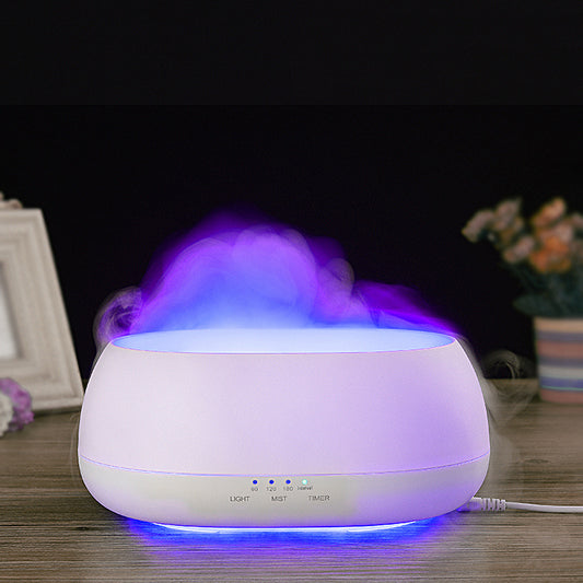 HOMEFISH Aroma Diffuser 500ml Ultrasone Luchtbevochtiger Kleurrijke Lichtgeur Diffuser Essentiële Olie Diffuser Voor Thuis
