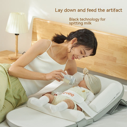 Babies' Milk Spilled Prevent Disaster Mat Anti-overflow And Choking Milk Newborn Spine Care Bed