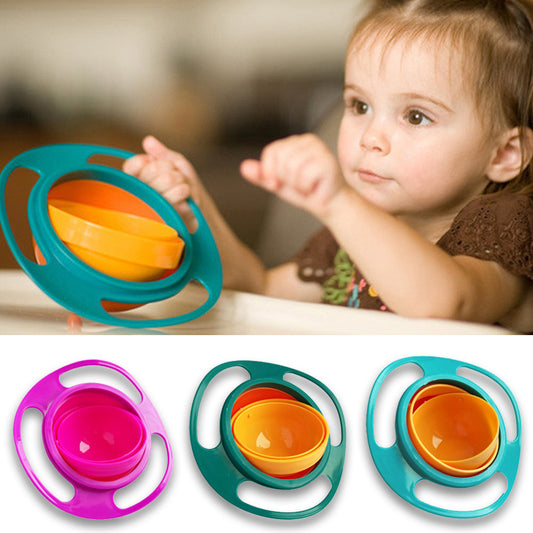 Rotate Universal Spill-proof Bowl Dishes