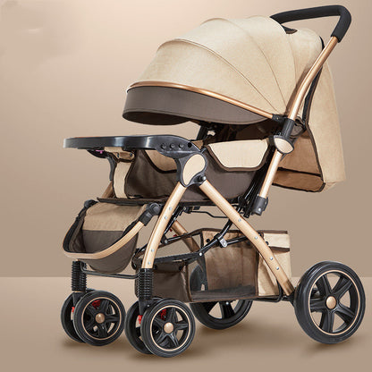 Kinderwagens zijn licht en gemakkelijk op te vouwen