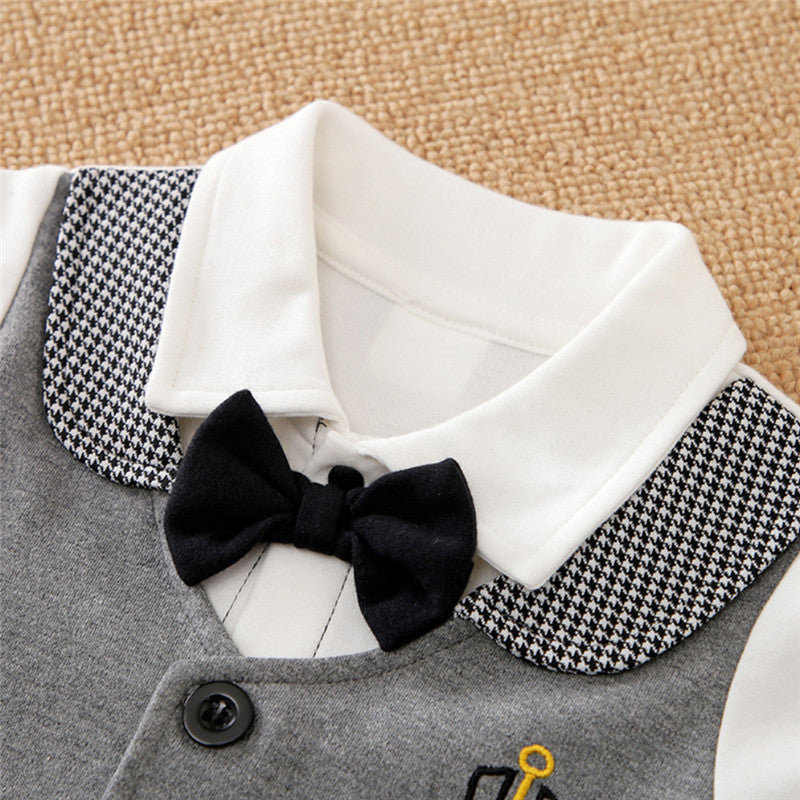 Malapina pasgeboren babyjongen rompertjes zomerkleding baby short