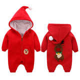 Warm baby rompertje met fleece