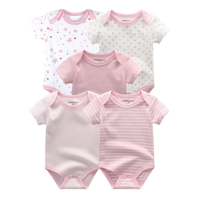 Katoenen XINGX 19-delige set Baby romper Broek Muts Handschoenen Combinatiepak