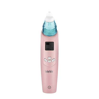 Baby inhaleert snot elektronisch