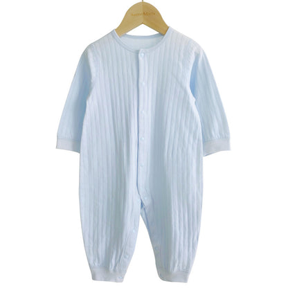 Babykleding, katoenen babyrompertjes, pasgeboren kleding, lente- en herfstpyjama's