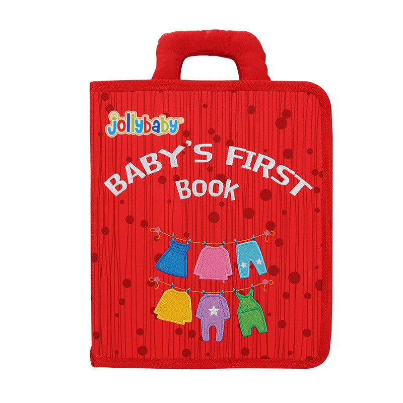 Vroegschoolse Educatie Speelgoed Baby Stoffen Boek Digitaal Boek