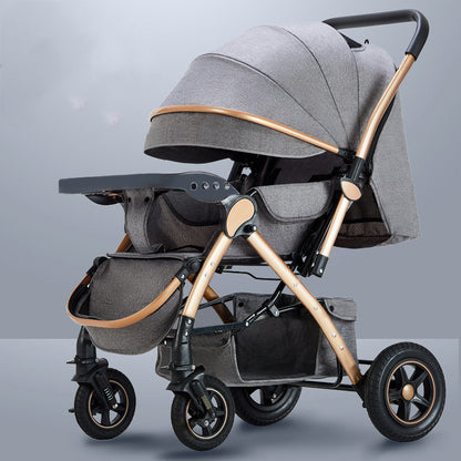 Kinderwagens zijn licht en gemakkelijk op te vouwen