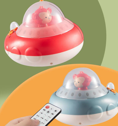 Cartoon Baby Rammelaars Beugel Intelligente Draaiende Elektrische Rammelaars Cadeau Babykamerdecoratie