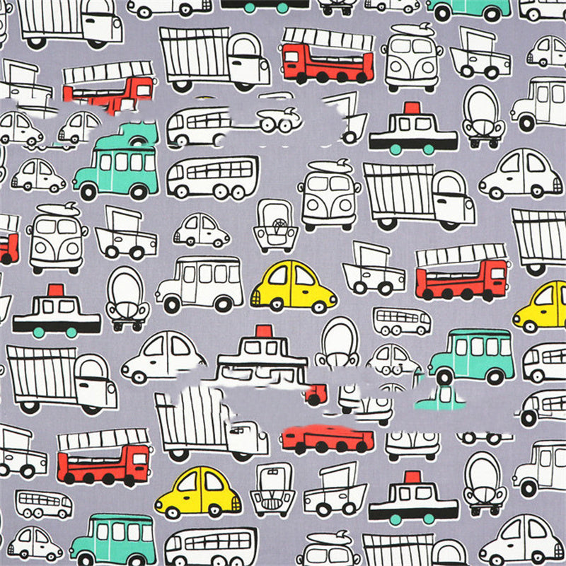 Twill Cotton Print Baby Bedding Fabric