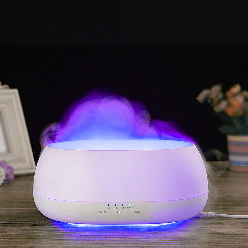 HOMEFISH Aroma Diffuser 500ml Ultrasone Luchtbevochtiger Kleurrijke Lichtgeur Diffuser Essentiële Olie Diffuser Voor Thuis