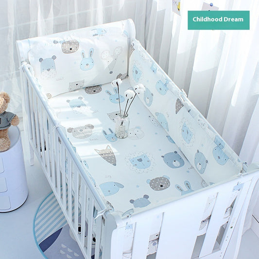 Cartoon Children's Bedding Kit Anti-baby Meeting