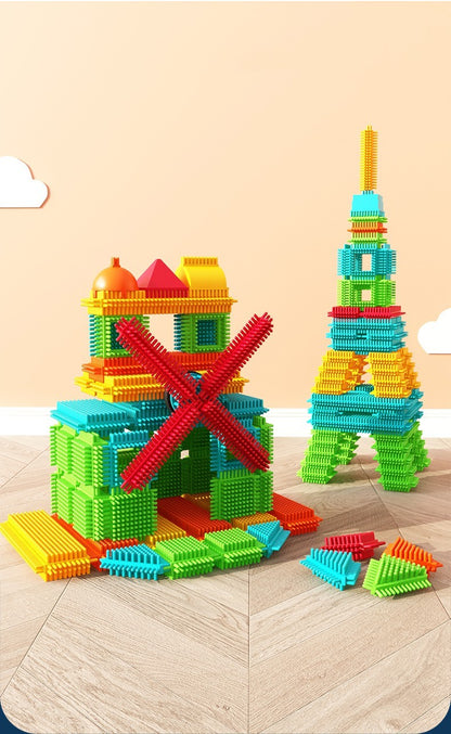 Verlichting Doornborstel Bouwstenen Puzzel Assembleren Speelgoed Voor Jongens Babymeisjes