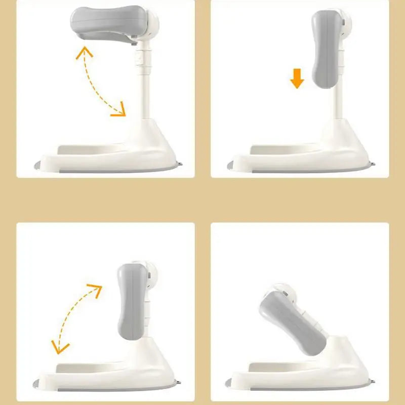 Baby Bath Support Adjustable Baby Bath Tub with Shower Stand Foldable Infant Bath Stand for Toddlers 6-36 Months Babies