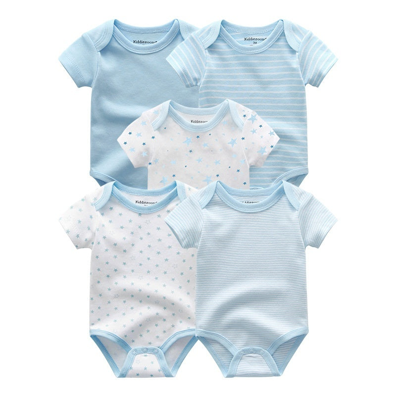 Katoenen XINGX 19-delige set Baby romper Broek Muts Handschoenen Combinatiepak