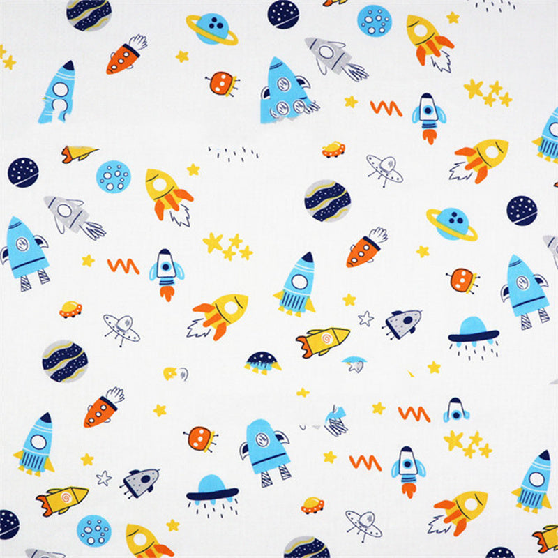 Twill Cotton Print Baby Bedding Fabric
