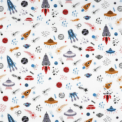 Twill Cotton Print Baby Bedding Fabric