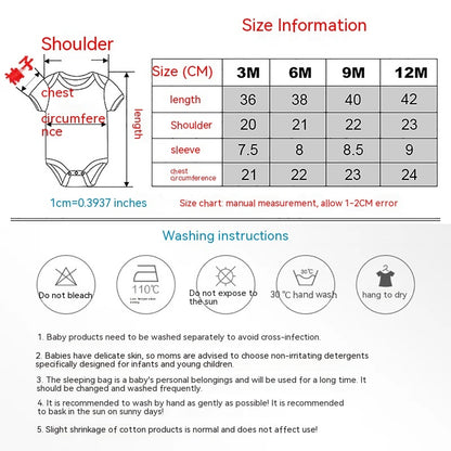 Katoenen XINGX 19-delige set Baby romper Broek Muts Handschoenen Combinatiepak